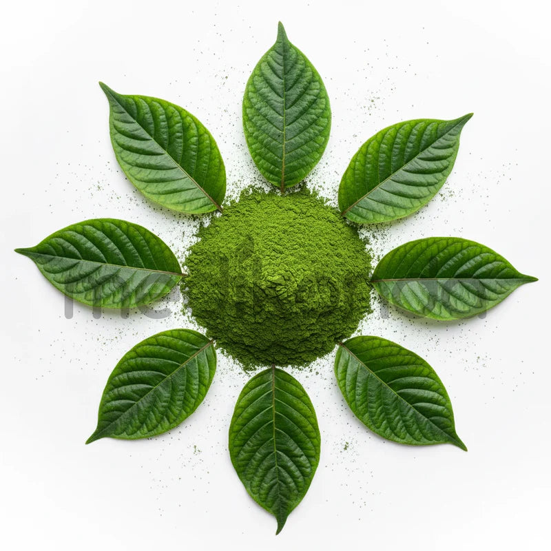 Borneo Green Kratom Leaf Powder