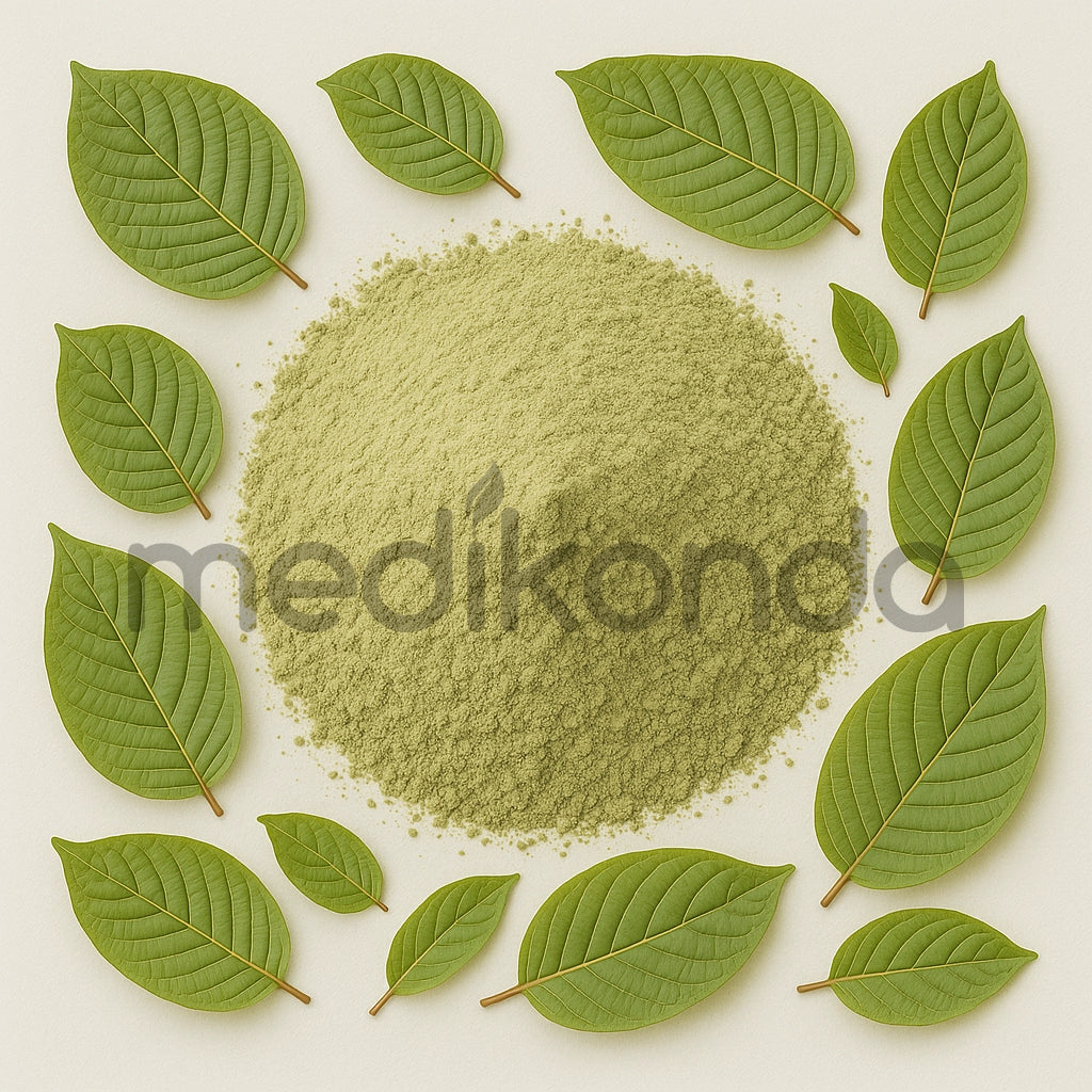 Borneo White Kratom Leaf Powder