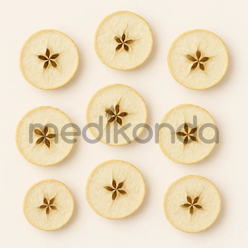 Freeze Dried Apple Fruit Slices for Ice Cream, Juice and Smoothie Toppings