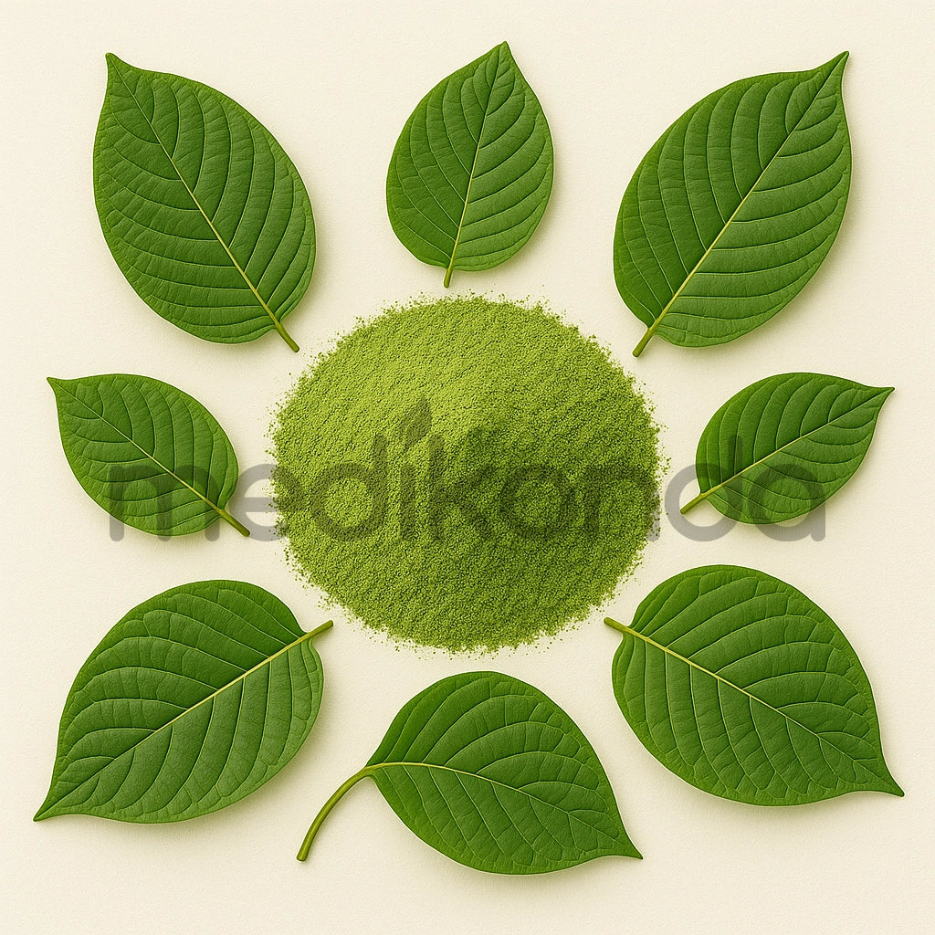 Green Kratom Leaf Powder