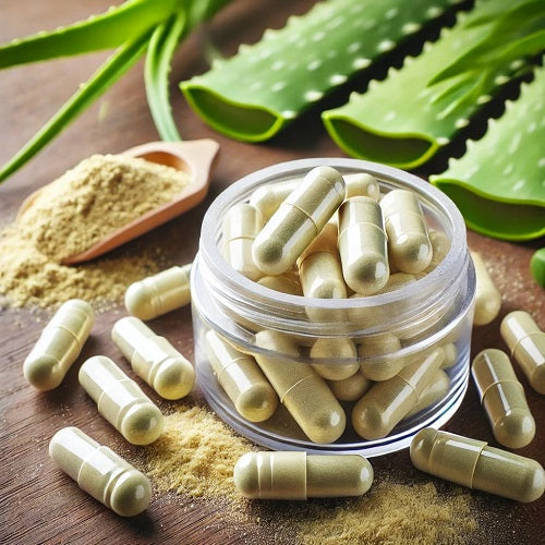 Benifits Of Aloe Vera Extract Capsules - Wholesale B2B Bulk Suppliers in USA