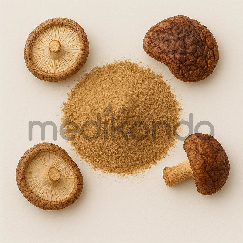 Where Can I Buy Real Shiitake Mushroom Powder Online? Visit Medikonda.com