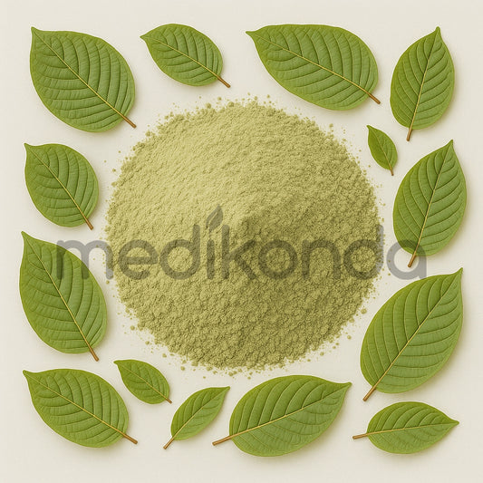 Borneo White Kratom Leaf Powder