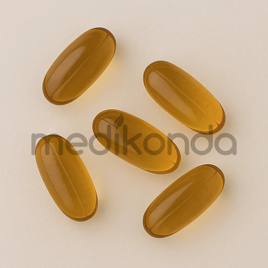Castor Oil Softgel Capsules
