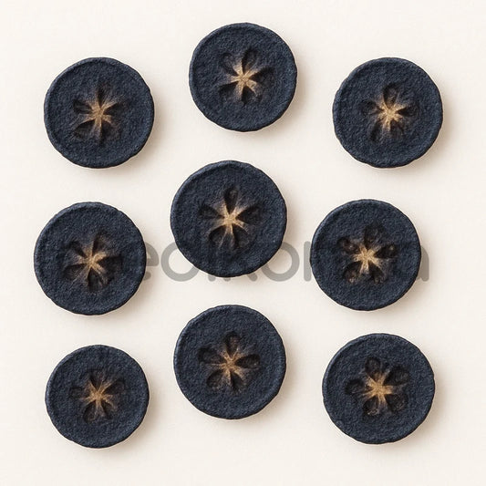 Freeze Dried Blueberry Fruit Slices for Ice Cream, Juice and Smoothie Toppings