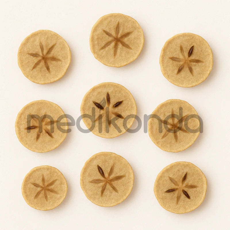 Freeze Dried Chikoo Sapodilla Fruit Slices for Ice Cream, Juice and Smoothie Toppings