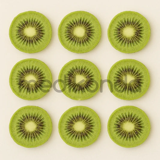 Freeze Dried Kiwi Fruit Slices for Ice Cream, Juice and Smoothie Toppings