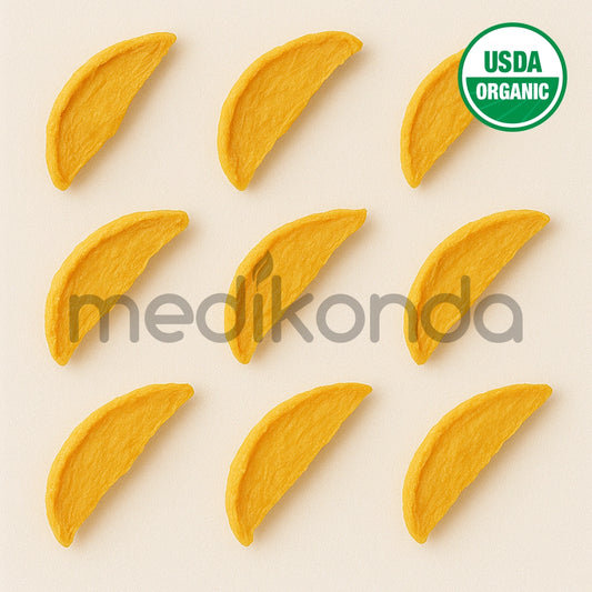 Freeze Dried Mango Fruit Slices for Ice Cream, Juice and Smoothie Toppings