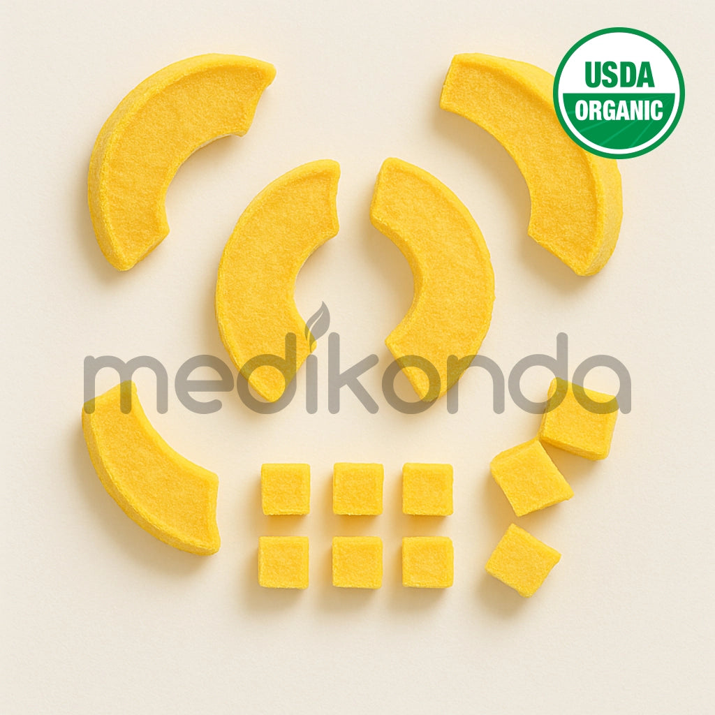 Freeze Dried Papaya Fruit Slices Chunks