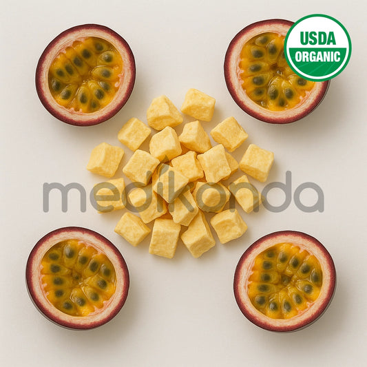 Freeze Dried Passion Fruit Slices Chunks