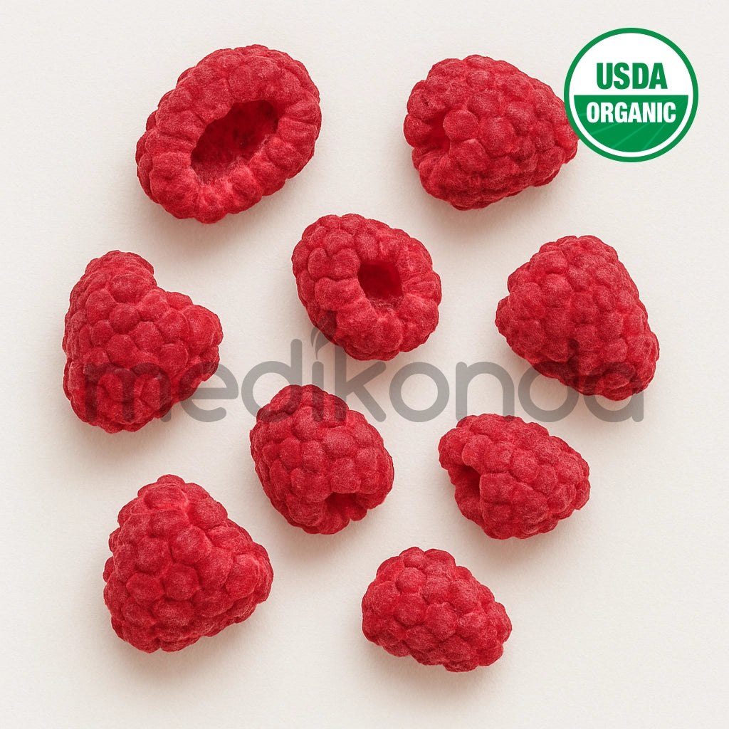 Freeze Dried Raspberry Fruit Slices Chunks