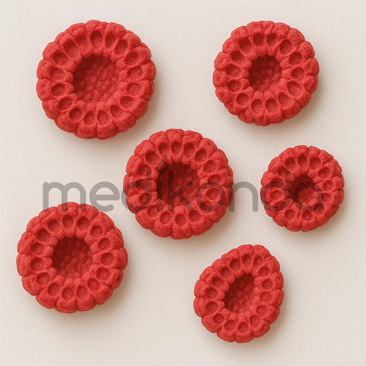 Freeze Dried Raspberry Fruit Slices for Ice Cream, Juice and Smoothie Toppings