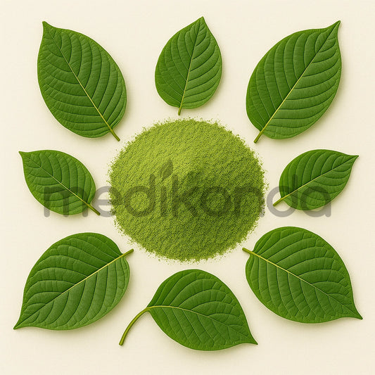 Green Kratom Leaf Powder