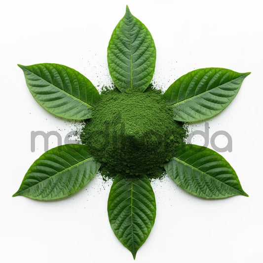 Green Malay Kratom Leaf Powder