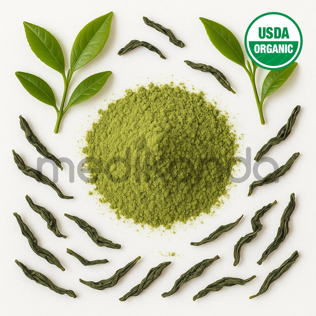 Green Tea Leaves Powder