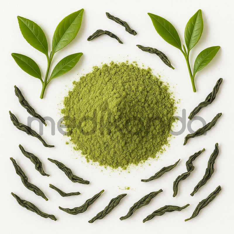 Green Tea Leaves Powder