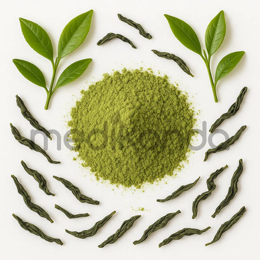 Green Tea Leaves Powder