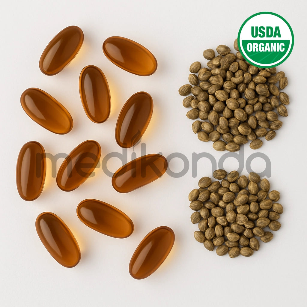 Hemp Seed Oil Softgel Capsules