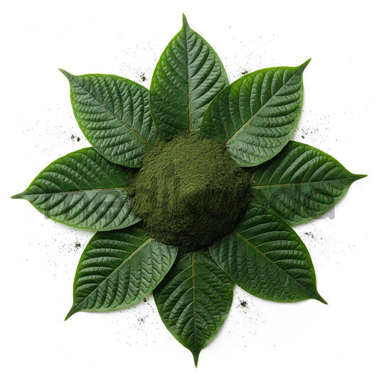 Maeng Da Dark Green Kratom Leaf Powder
