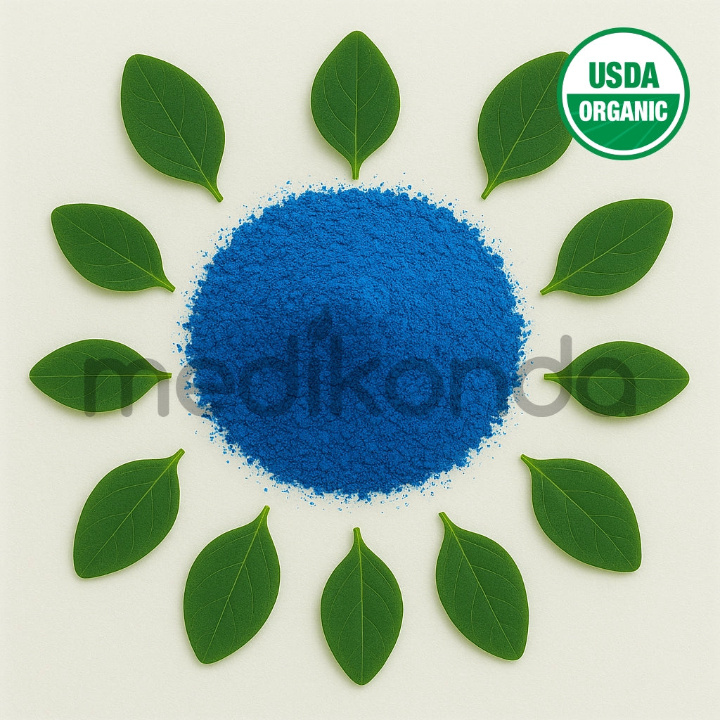 Moringa Henna Powder Blue Color