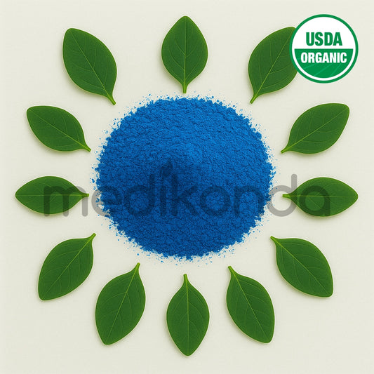 Moringa Henna Powder Blue Color