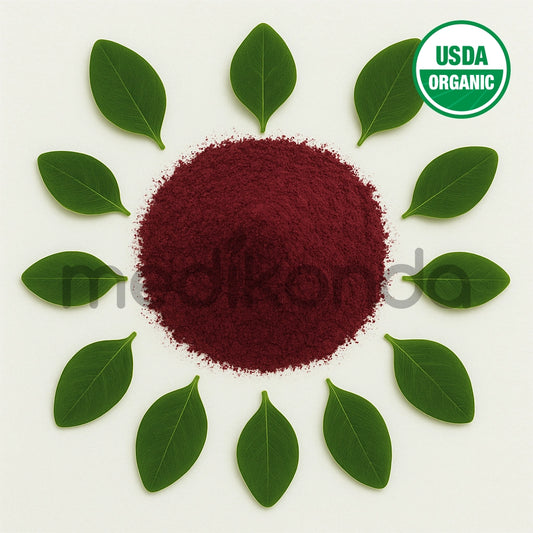 Moringa Henna Powder Red Wine Color