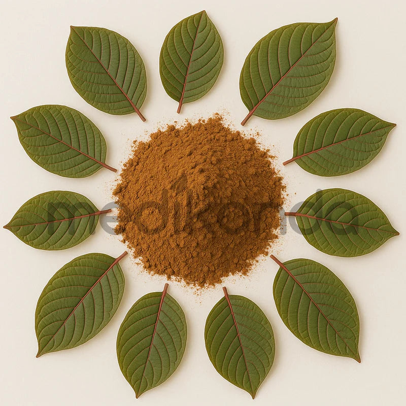 Red Kratom Leaf Powder