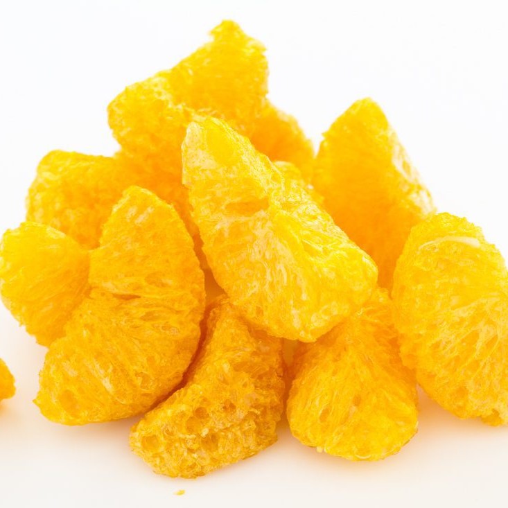 Freeze Dried Orange Fruit Slices Chunks